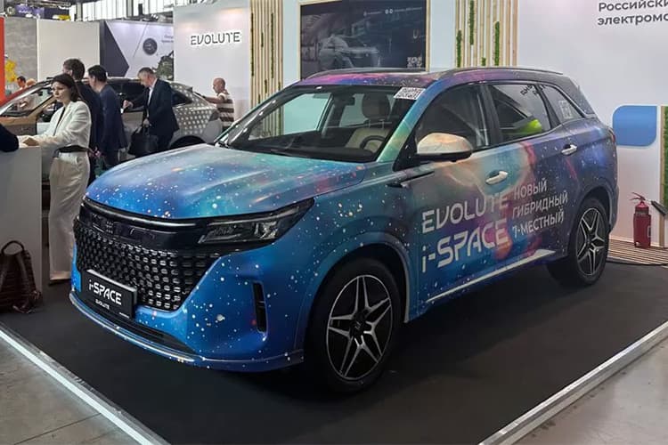 На российском заводе начато производство гибридного кроссовера Evolute i-Space