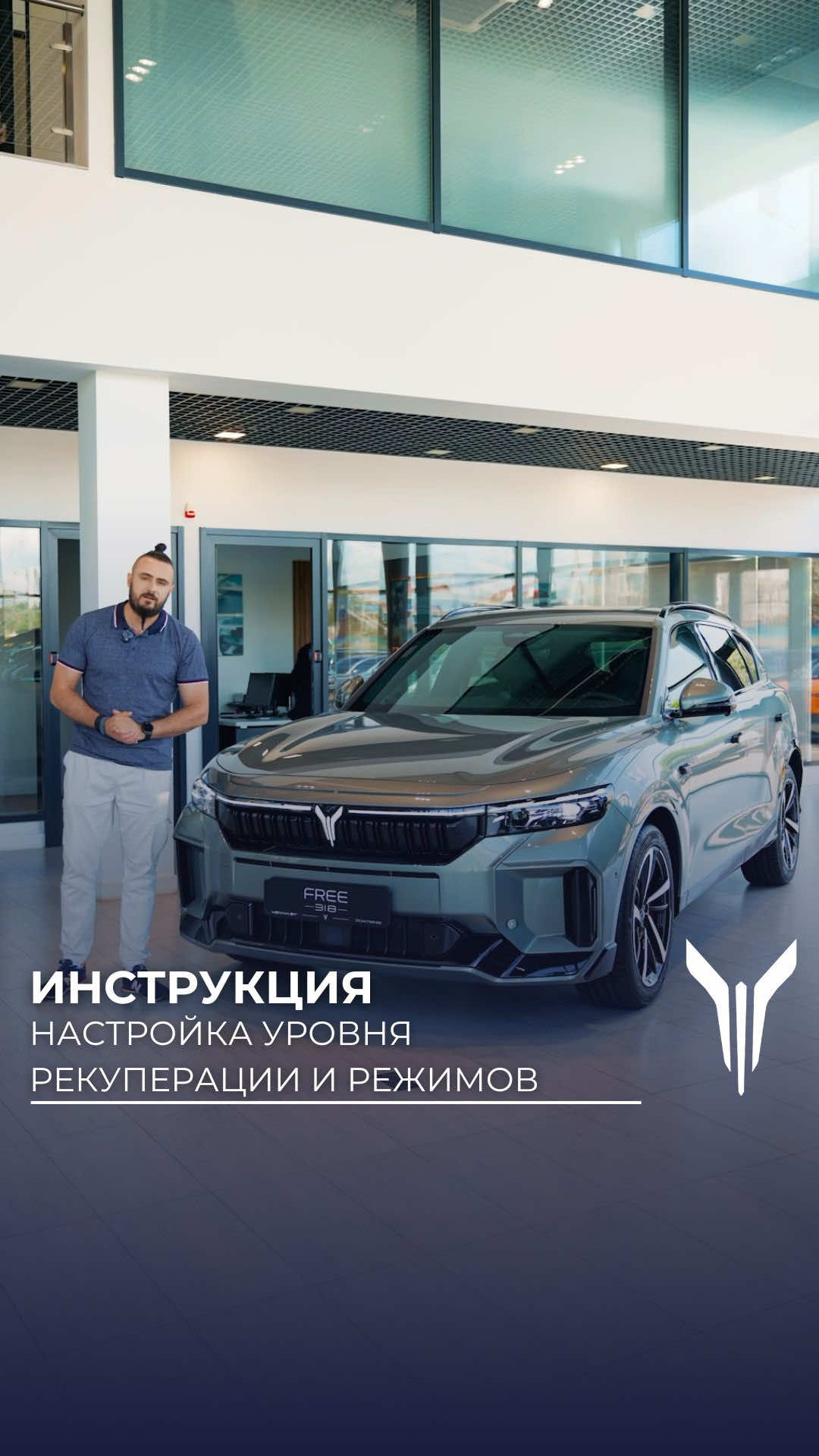 Инструкция Voyah Free: как настроить уровень рекуперации и режим использования энергии #voyah #voyahfree