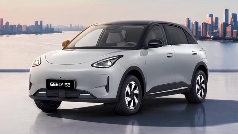 Geely E2: китайский электромобиль выходит на рынок ЕС