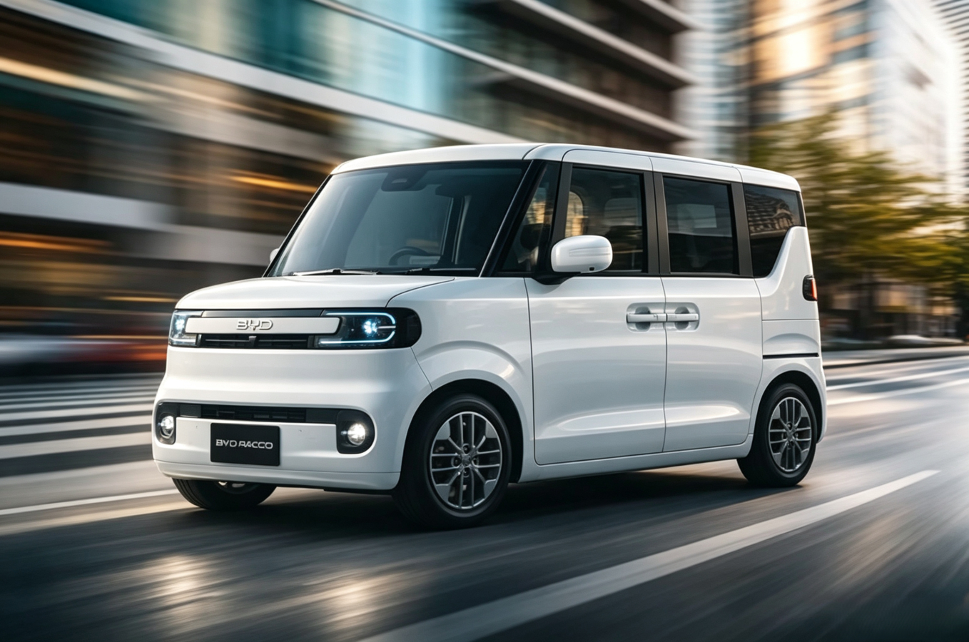 BYD Racco представляет электрический микроавтомобиль с запасом хода 320 км в Японии 28 июля, чтобы бросить вызов Suzuki