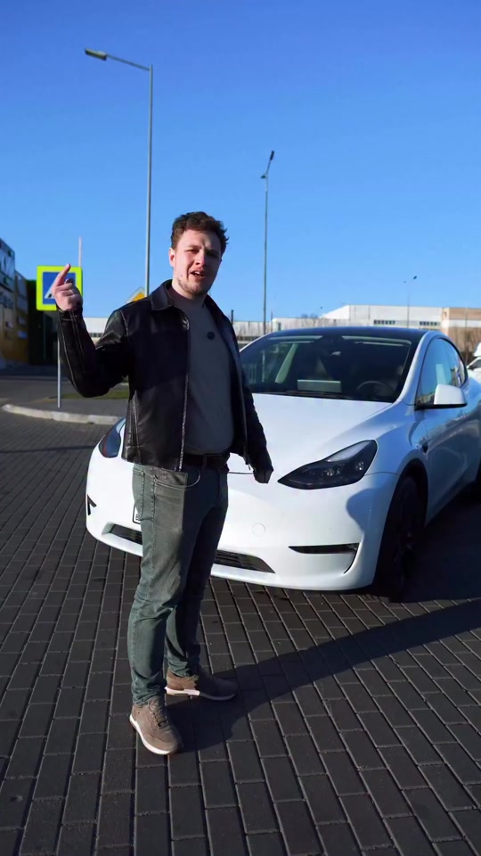 Тест реального запаса хода Tesla Минск → Могилев, 215 км на 120...